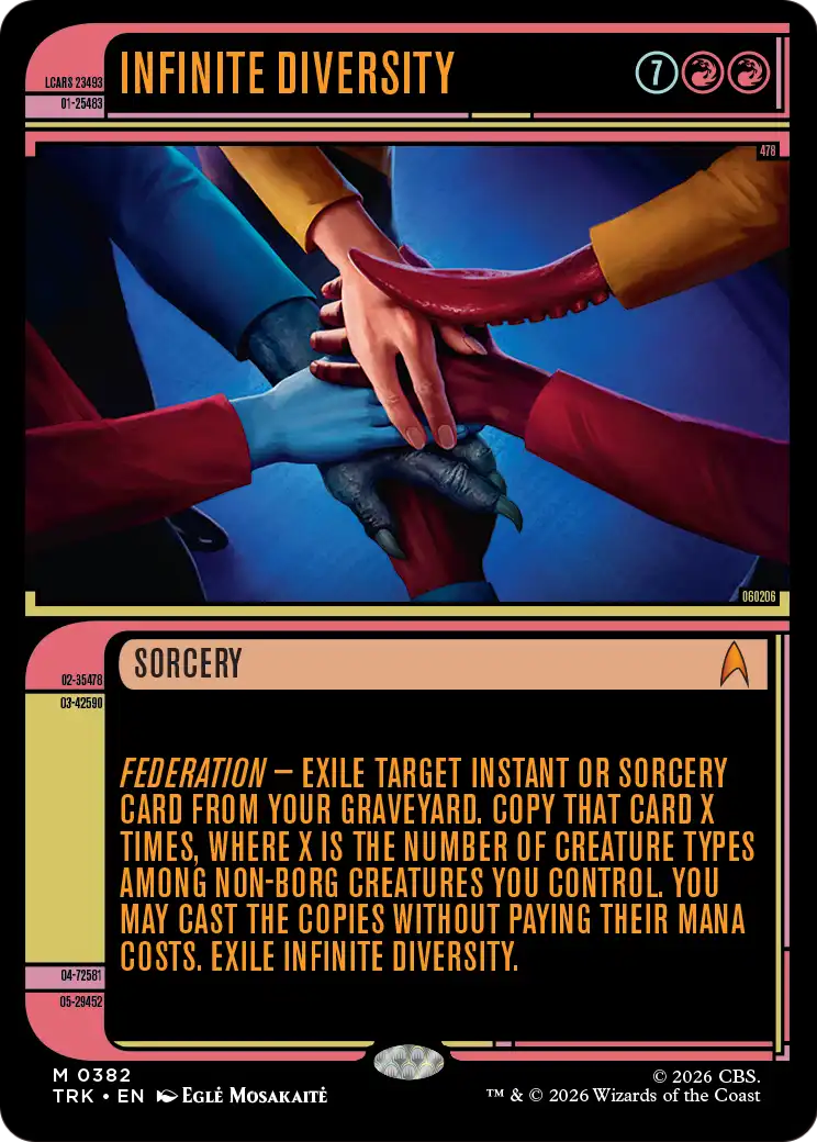 Infinite Diversity (Showcase) [Star Trek] | Exor Games Bridgewater