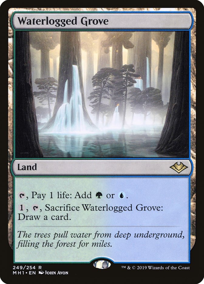 Waterlogged Grove [Modern Horizons] | Exor Games Bridgewater