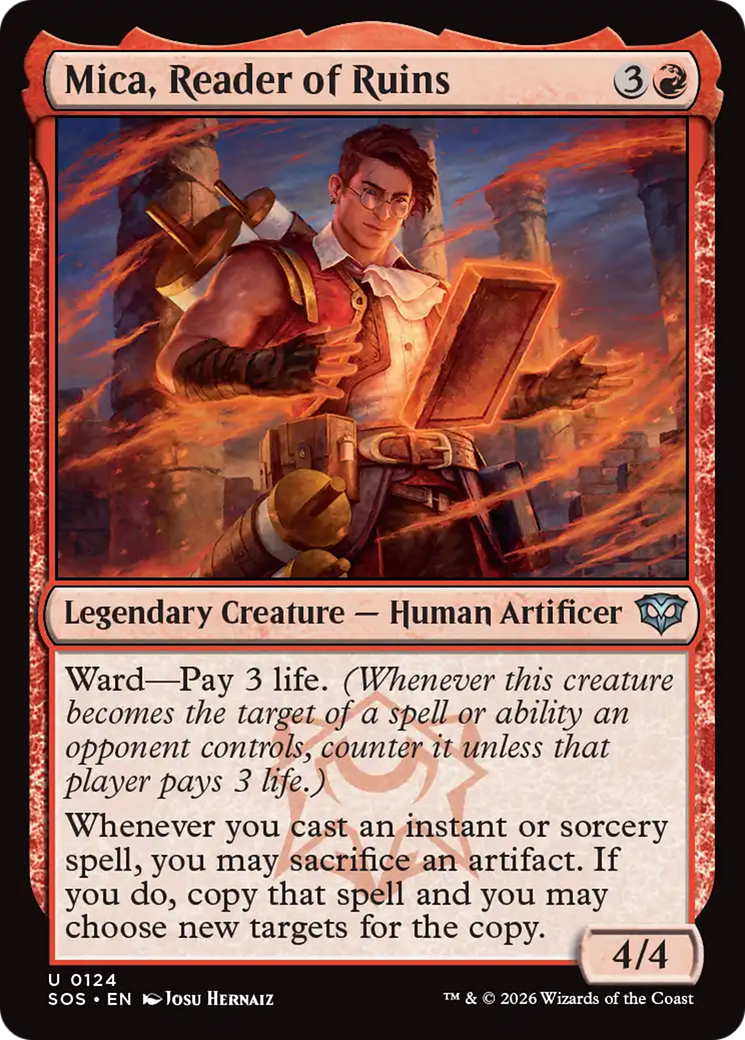 Mica, Reader of Ruins [Secrets of Strixhaven] | Exor Games Bridgewater