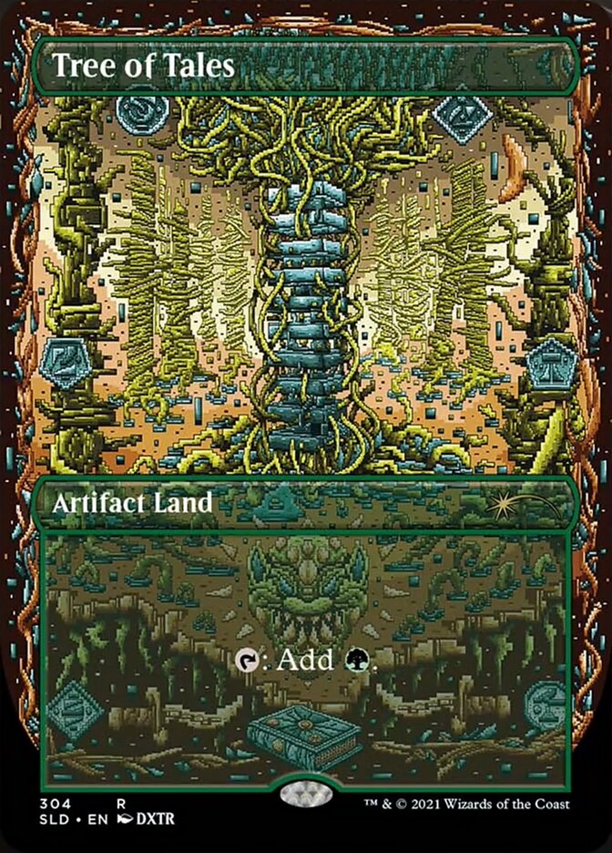 Tree of Tales (Borderless) [Secret Lair Drop Series] | Exor Games Bridgewater