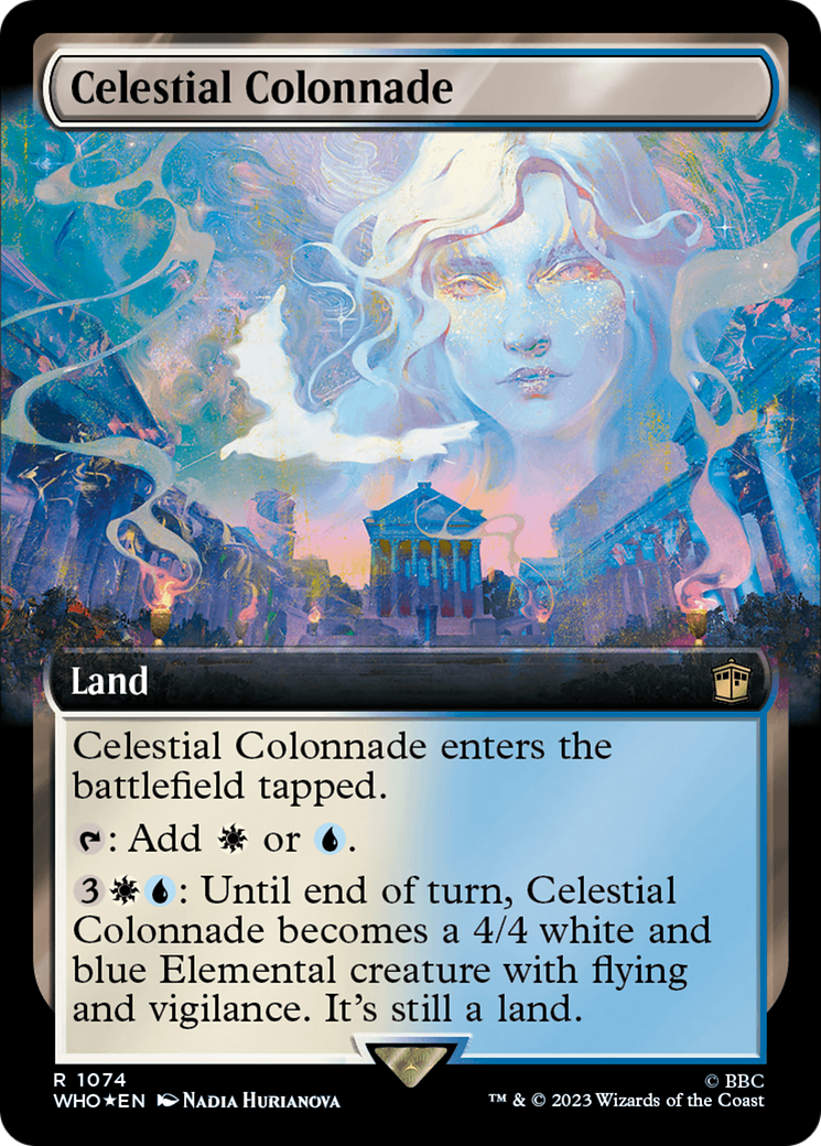 Celestial Colonnade (Extended Art) (Surge Foil) [Doctor Who] | Exor Games Bridgewater