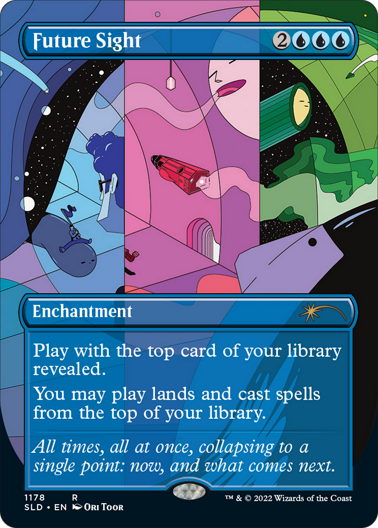 Future Sight (Borderless) [Secret Lair Drop Series] | Exor Games Bridgewater
