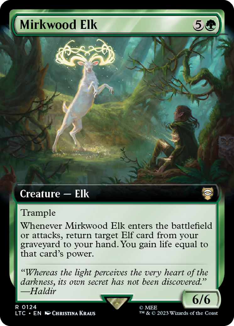 Mirkwood Elk (Extended Art) [The Lord of the Rings: Tales of Middle-Earth Commander] | Exor Games Bridgewater