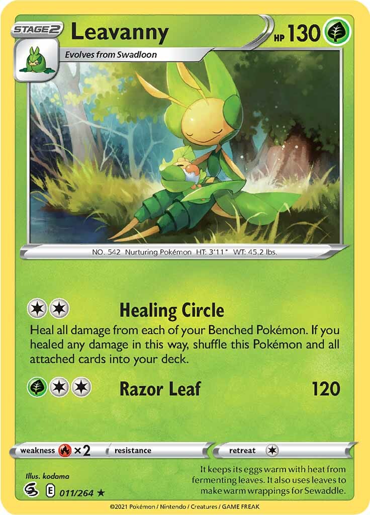 Leavanny (011/264) [Sword & Shield: Fusion Strike] | Exor Games Bridgewater