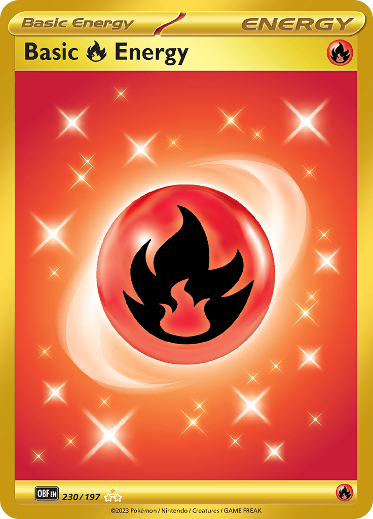 Basic Fire Energy (230/197) [Scarlet & Violet: Obsidian Flames] | Exor Games Bridgewater