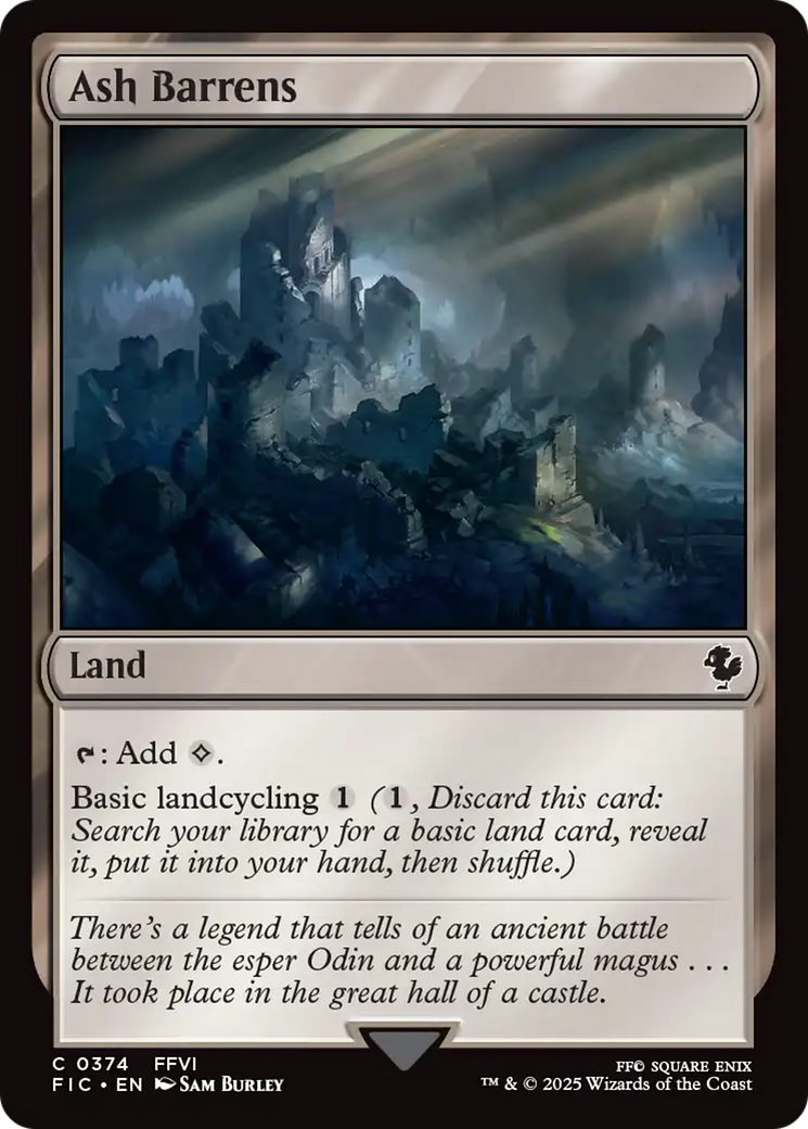 Ash Barrens [FINAL FANTASY Commander] | Exor Games Bridgewater