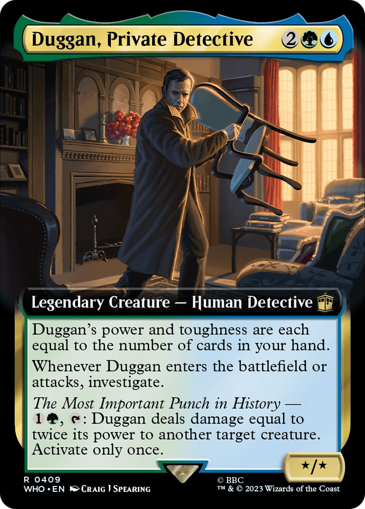 Duggan, Private Detective (Extended Art) [Doctor Who] | Exor Games Bridgewater