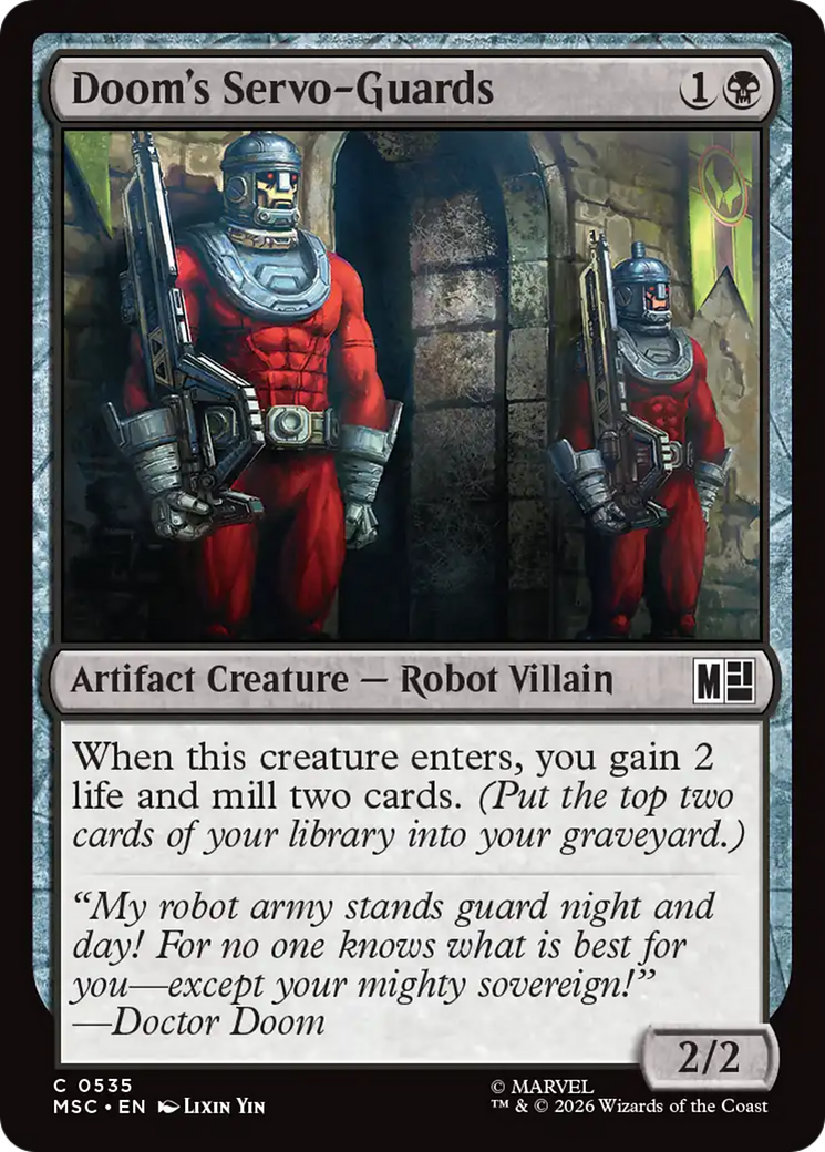 Doom's Servo-Guards [Marvel Super Heroes Commander] | Exor Games Bridgewater