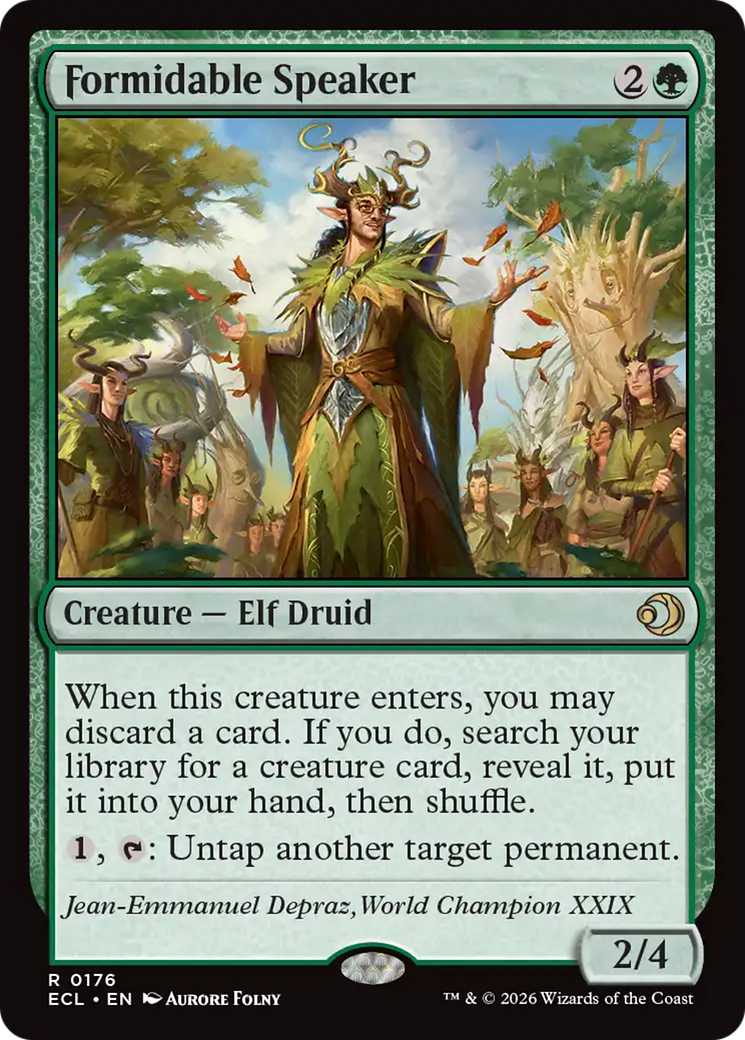 Formidable Speaker [Lorwyn Eclipsed] | Exor Games Bridgewater