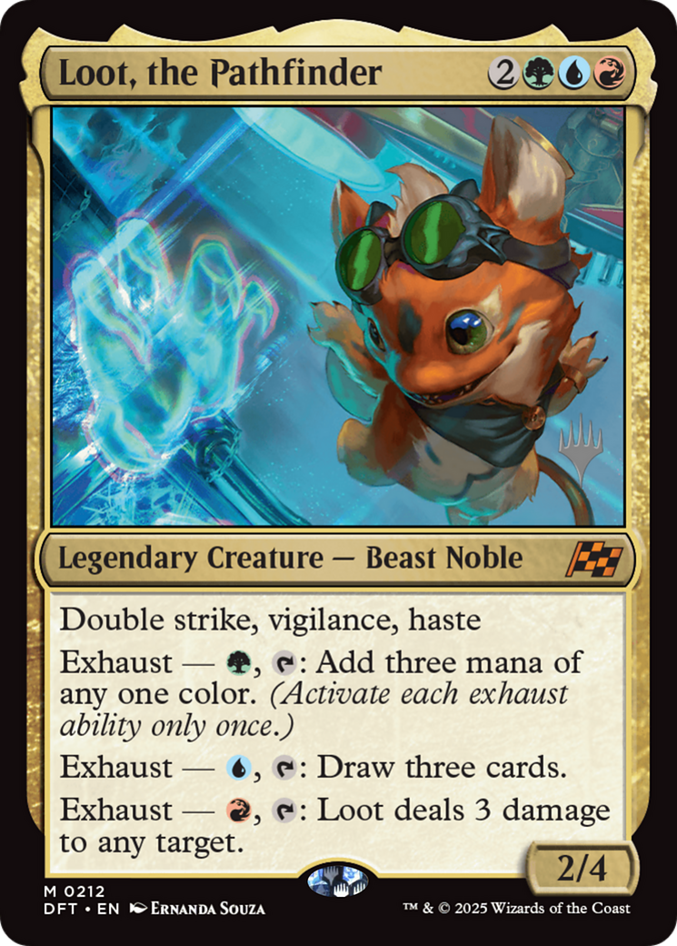 Loot, the Pathfinder (Promo Pack) [Aetherdrift Promos] | Exor Games Bridgewater