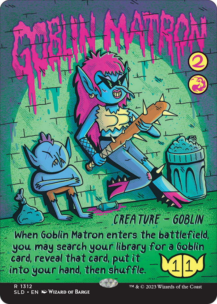 Goblin Matron (Rainbow Foil) [Secret Lair Drop Series] | Exor Games Bridgewater