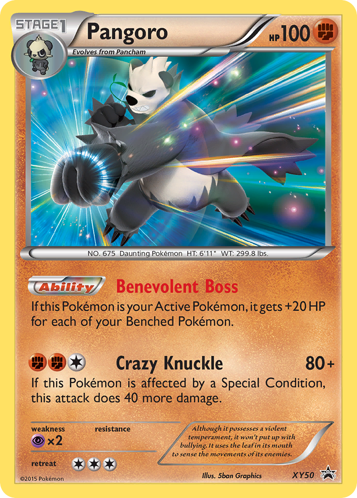 Pangoro (XY50) [XY: Black Star Promos] | Exor Games Bridgewater