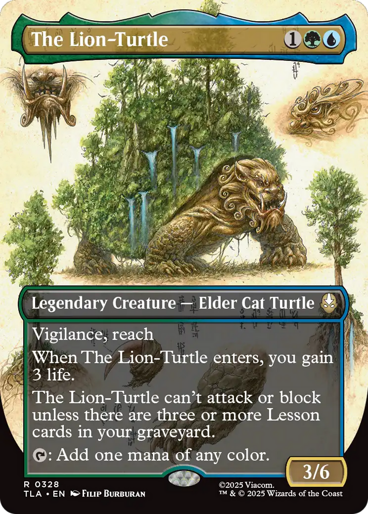 The Lion-Turtle (Borderless) [Avatar: The Last Airbender] | Exor Games Bridgewater