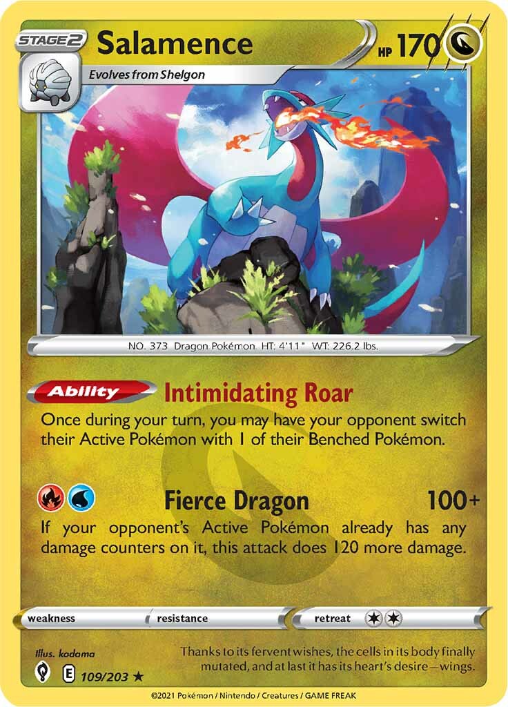 Salamence (109/203) [Sword & Shield: Evolving Skies] | Exor Games Bridgewater