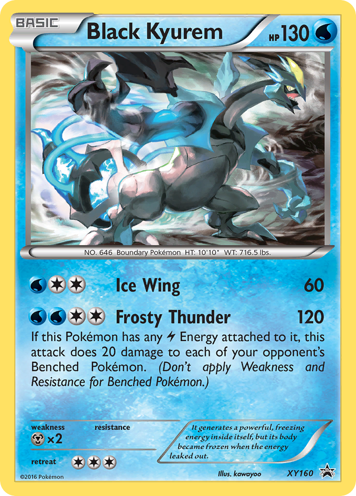 Black Kyurem (XY160) [XY: Black Star Promos] | Exor Games Bridgewater