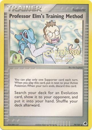 Professor Elms Training Method (79/101) (2006 2007) [Professor Program Promos] | Exor Games Bridgewater