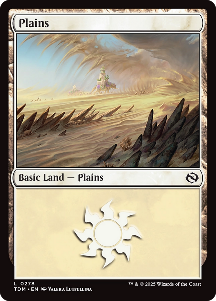 Plains (0278) [Tarkir: Dragonstorm] | Exor Games Bridgewater