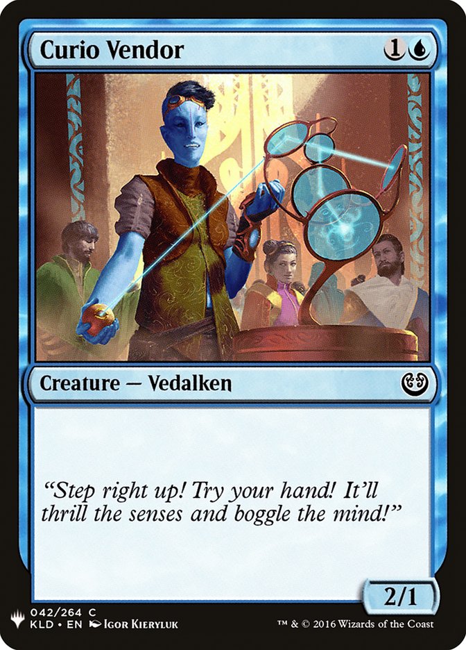Curio Vendor [Mystery Booster] | Exor Games Bridgewater
