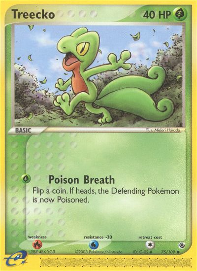 Treecko (75/109) [EX: Ruby & Sapphire] | Exor Games Bridgewater