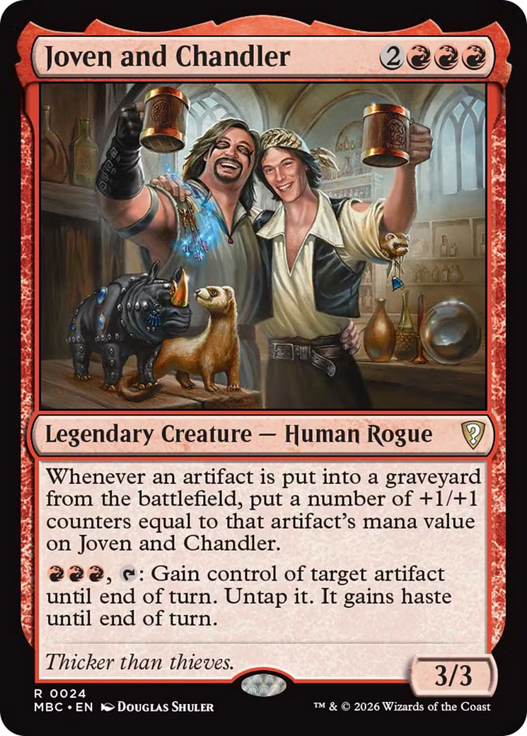 Joven and Chandler [Mystery Booster: Commander Edition] | Exor Games Bridgewater