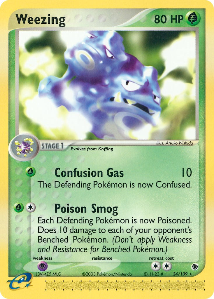 Weezing (24/109) [EX: Ruby & Sapphire] | Exor Games Bridgewater