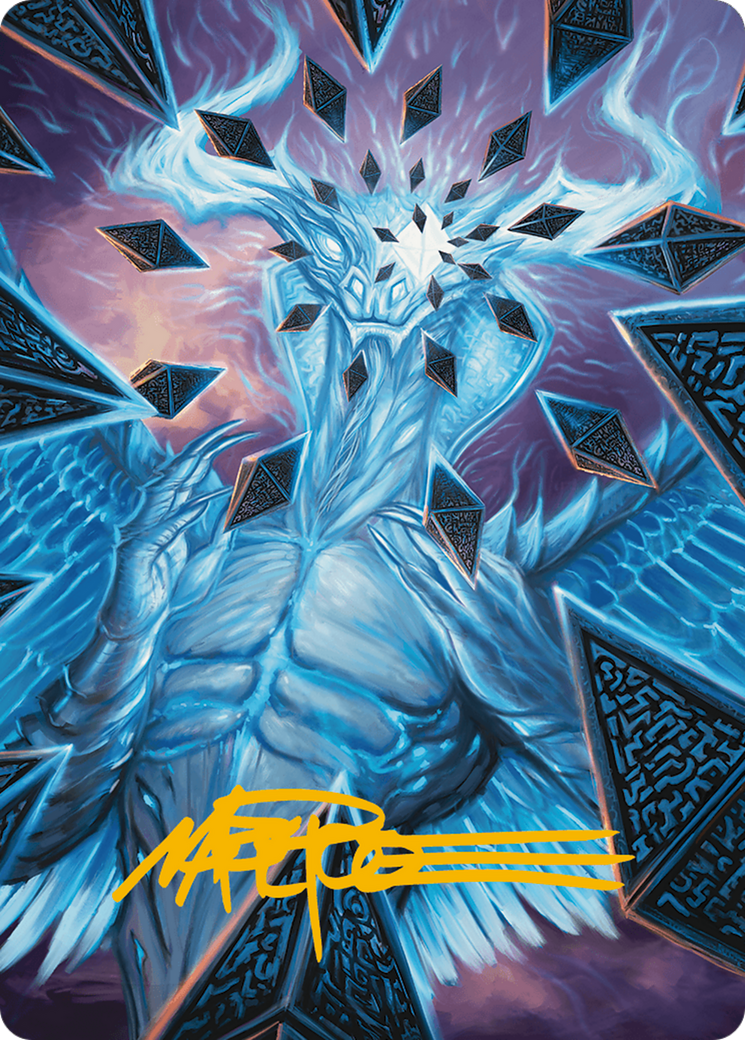 Ugin's Binding Art Card (Gold-Stamped Signature) [Modern Horizons 3 Art Series] | Exor Games Bridgewater