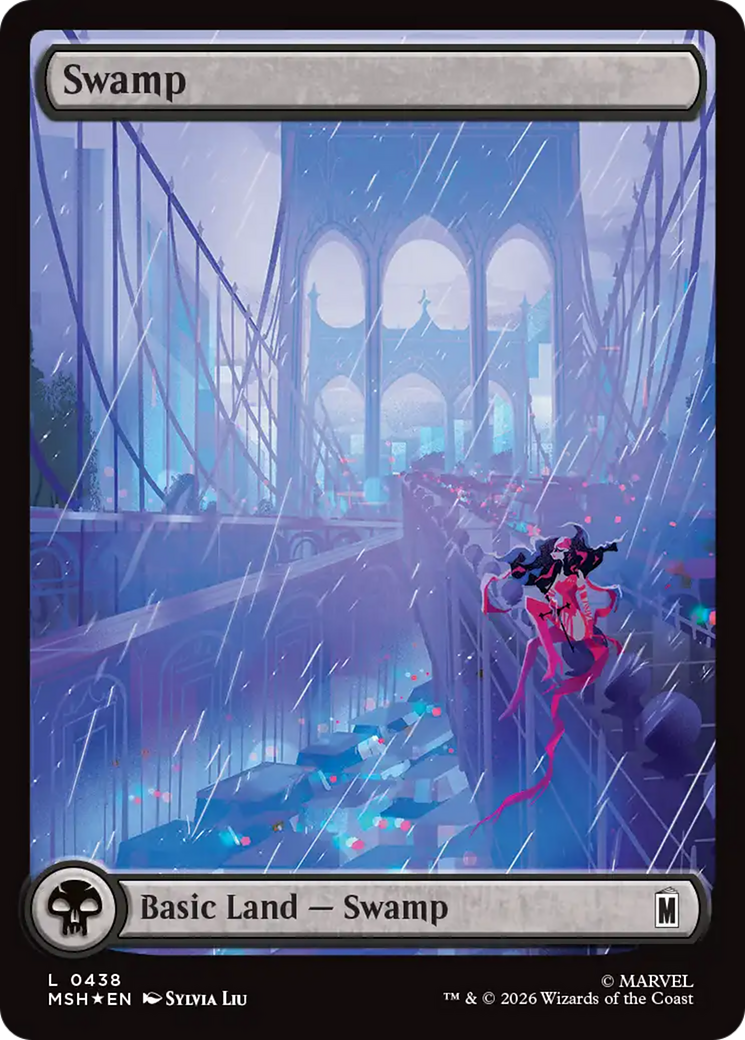 Swamp (0438) (Surge Foil) [Marvel Super Heroes] | Exor Games Bridgewater