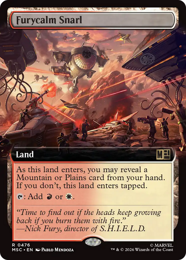 Furycalm Snarl (Extended Art) [Marvel Super Heroes Commander] | Exor Games Bridgewater