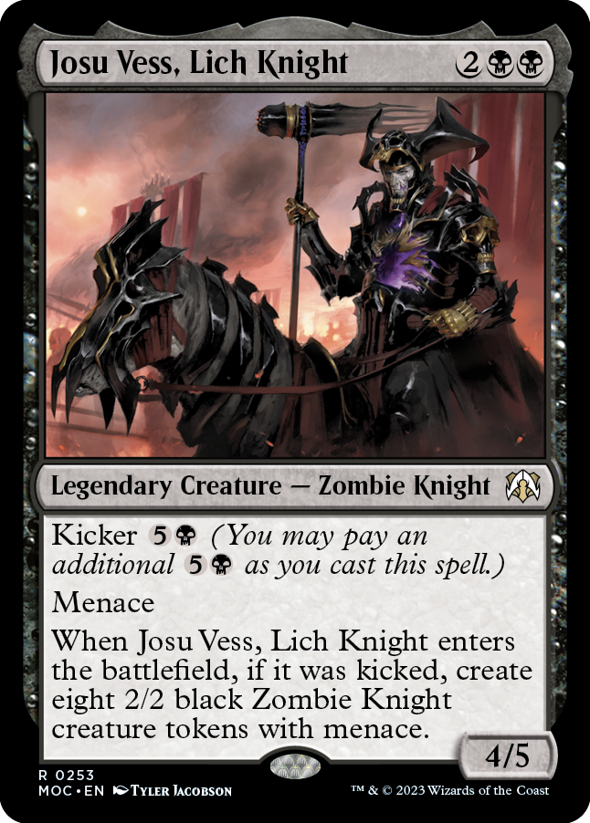 Josu Vess, Lich Knight [March of the Machine Commander] | Exor Games Bridgewater