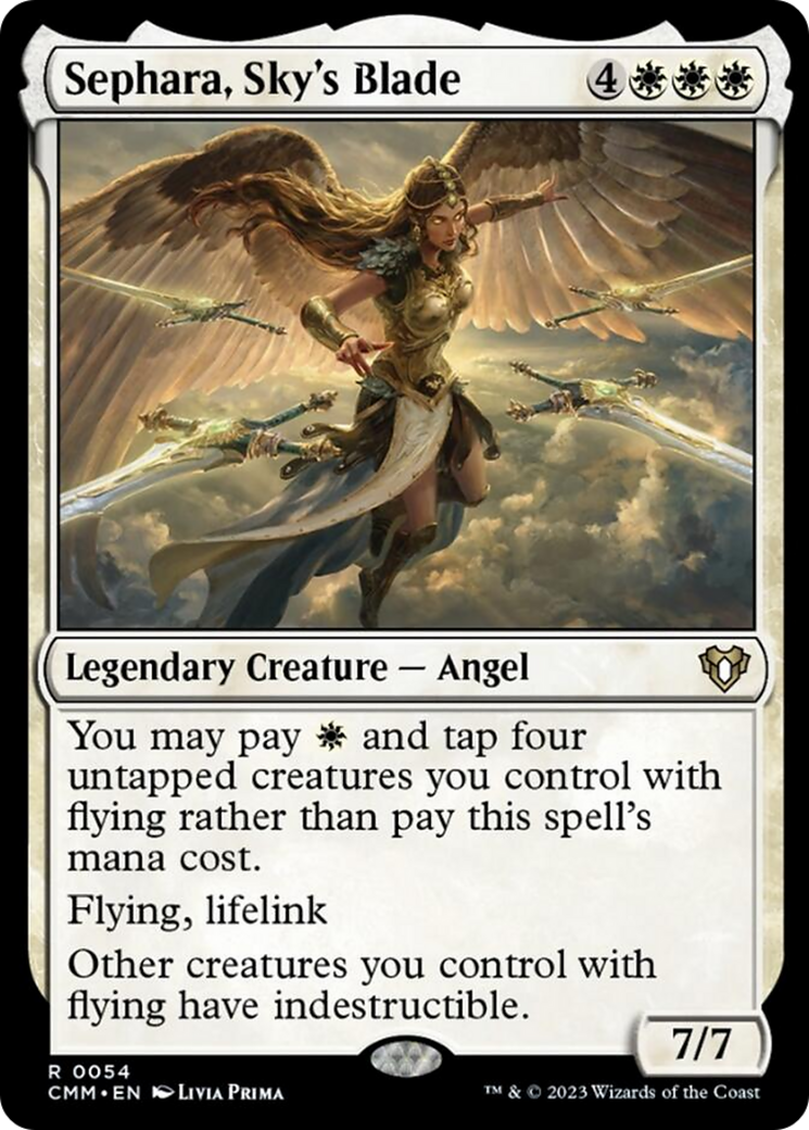 Sephara, Sky's Blade [Commander Masters] | Exor Games Bridgewater