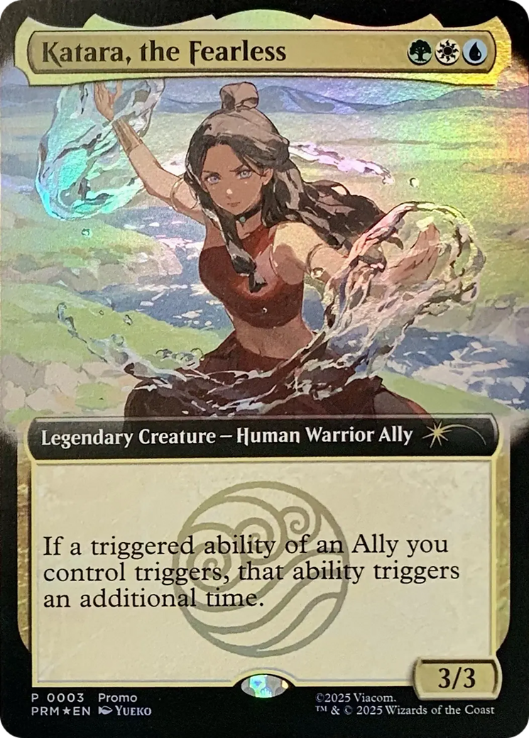 Katara, the Fearless (Extended Art) [Media Promos] | Exor Games Bridgewater