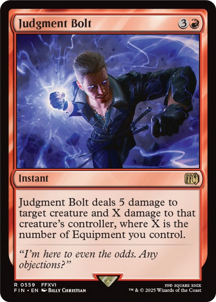 Judgment Bolt [FINAL FANTASY] | Exor Games Bridgewater