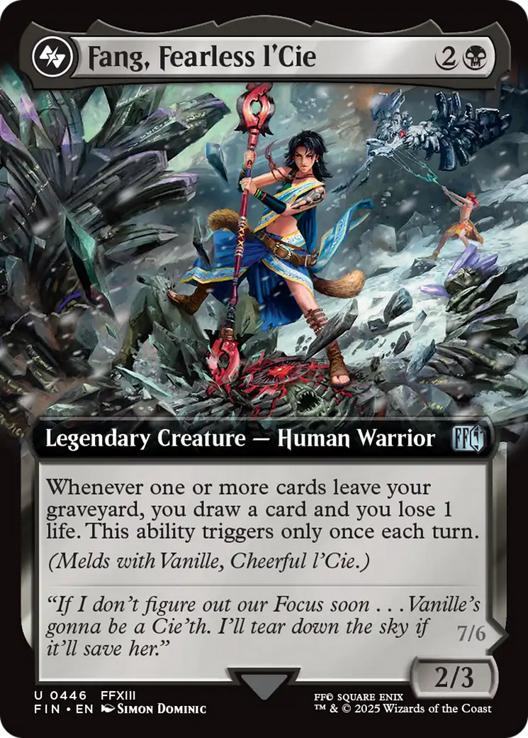 Fang, Fearless l'Cie (Extended Art) [FINAL FANTASY] | Exor Games Bridgewater