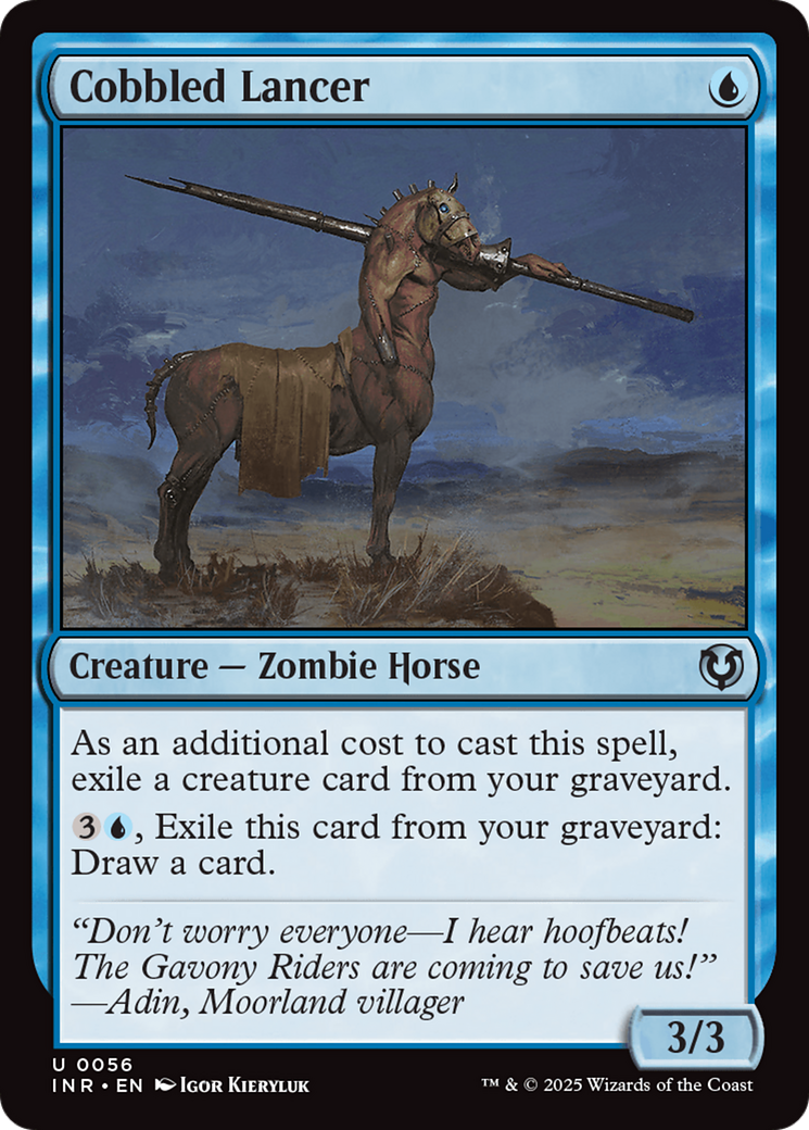 Cobbled Lancer [Innistrad Remastered] | Exor Games Bridgewater