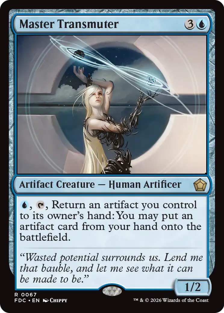 Master Transmuter [Foundations Commander] | Exor Games Bridgewater