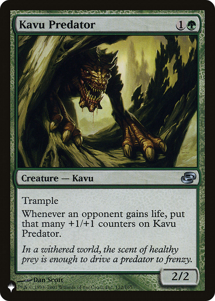 Kavu Predator [The List Reprints] | Exor Games Bridgewater