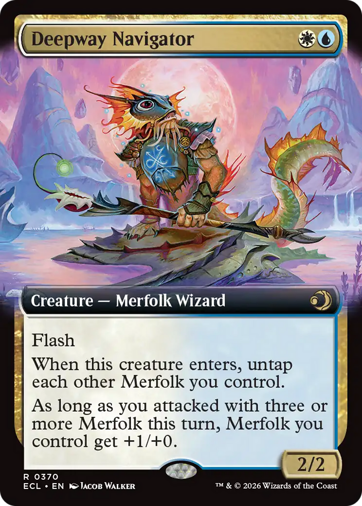 Deepway Navigator (Extended Art) [Lorwyn Eclipsed] | Exor Games Bridgewater