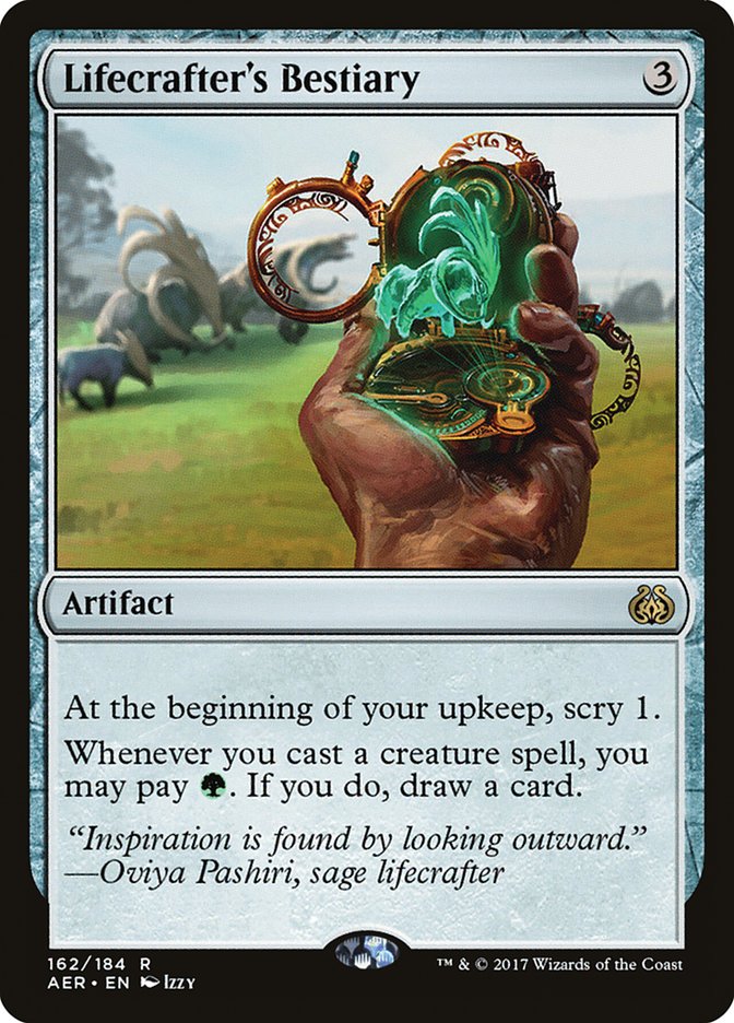 Lifecrafter's Bestiary [Aether Revolt] | Exor Games Bridgewater