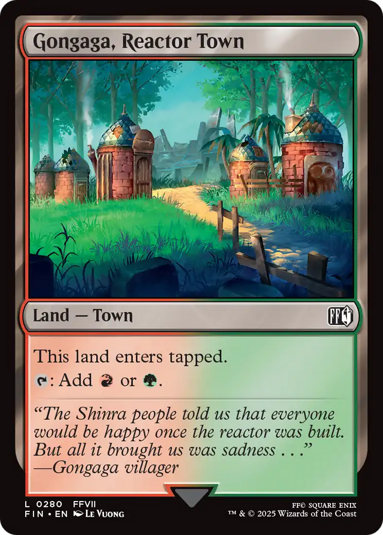 Gongaga, Reactor Town [FINAL FANTASY] | Exor Games Bridgewater