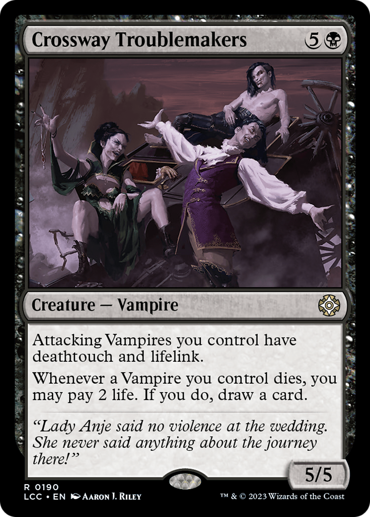 Crossway Troublemakers [The Lost Caverns of Ixalan Commander] | Exor Games Bridgewater