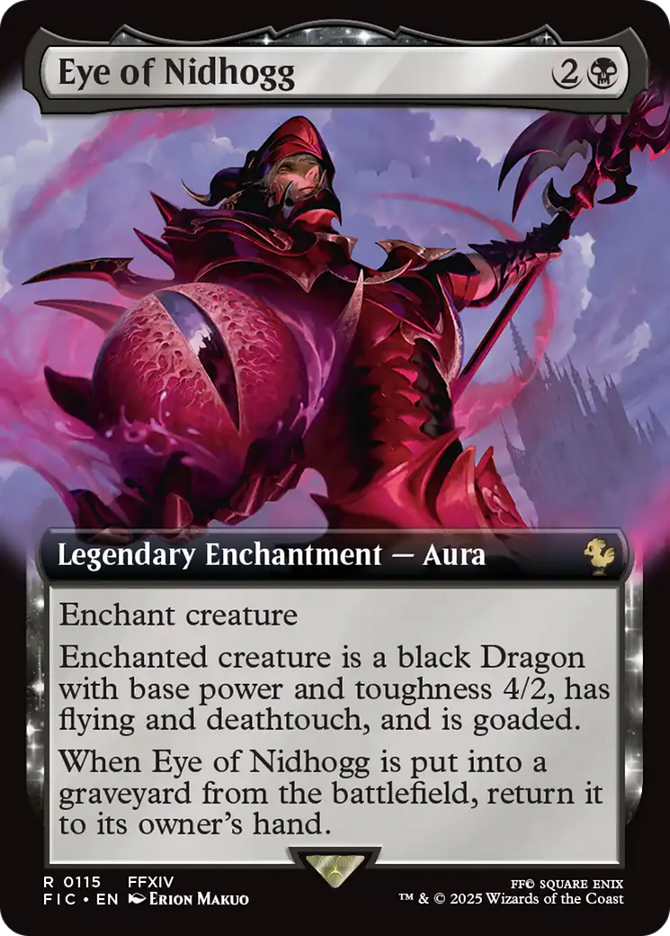 Eye of Nidhogg (Extended Art) [FINAL FANTASY Commander] | Exor Games Bridgewater