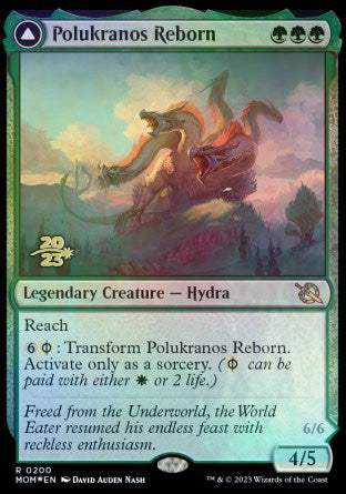 Polukranos Reborn // Polukranos, Engine of Ruin [March of the Machine Prerelease Promos] | Exor Games Bridgewater