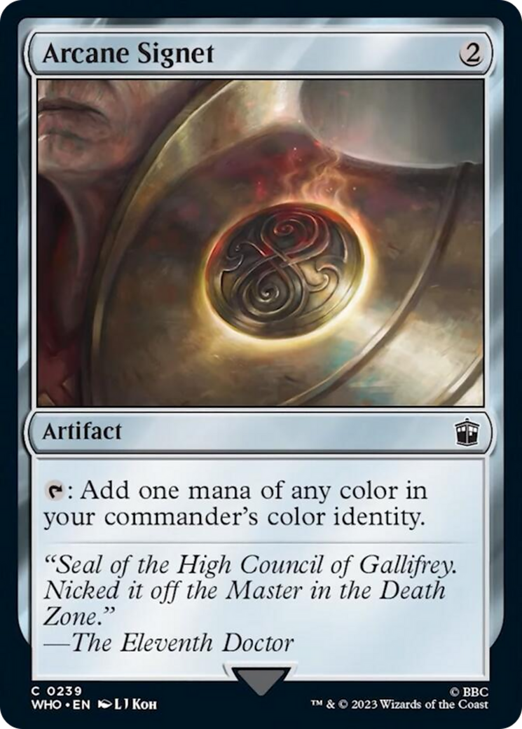 Arcane Signet [Doctor Who] | Exor Games Bridgewater