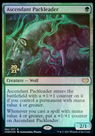 Ascendant Packleader [Innistrad: Crimson Vow Prerelease Promos] | Exor Games Bridgewater