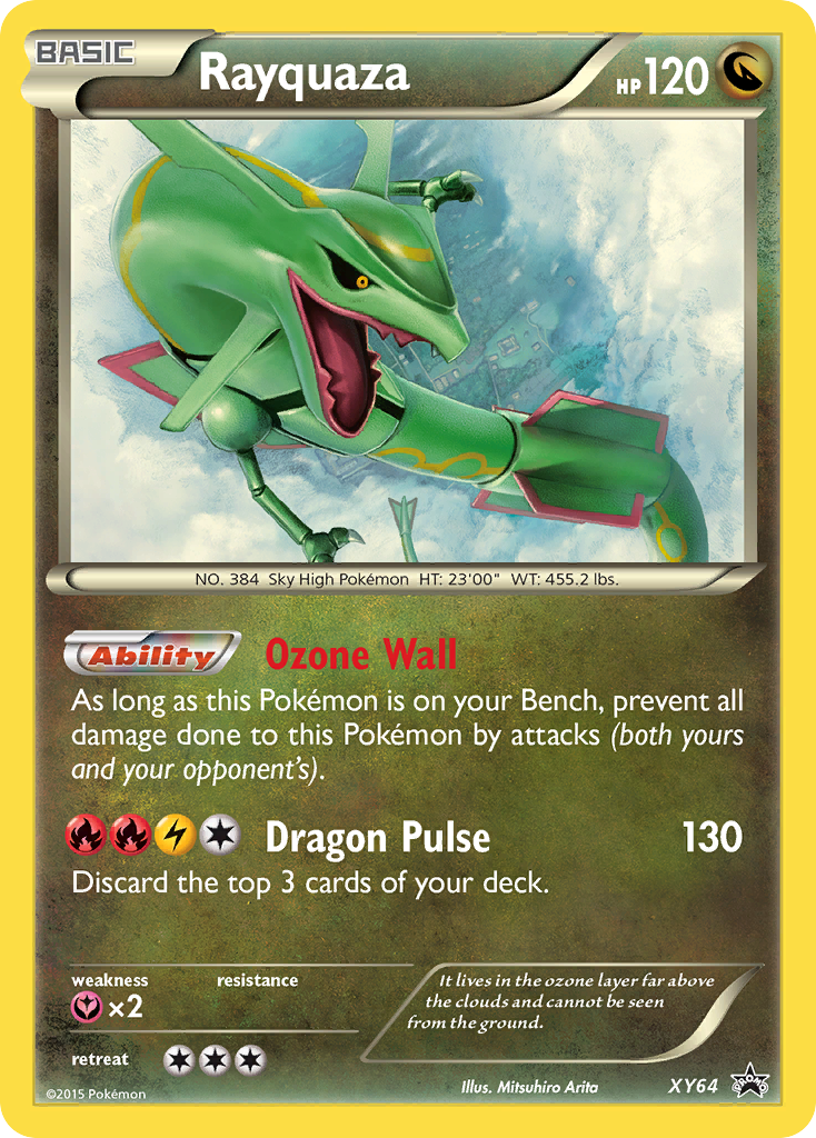 Rayquaza (XY64) [XY: Black Star Promos] | Exor Games Bridgewater