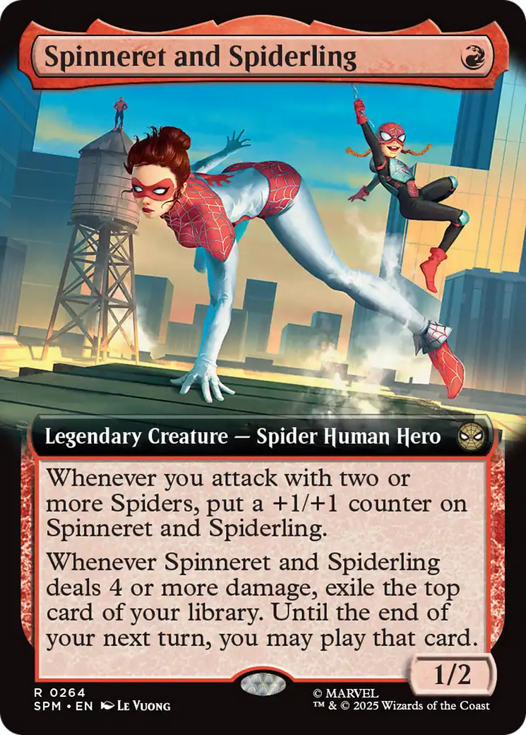 Spinneret and Spiderling (Extended Art) [Marvel's Spider-Man] | Exor Games Bridgewater