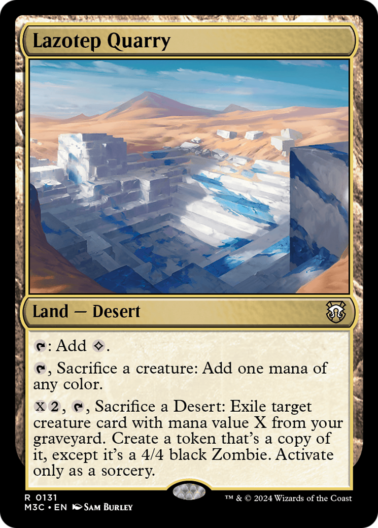 Lazotep Quarry (Extended Art) [Modern Horizons 3 Commander] | Exor Games Bridgewater