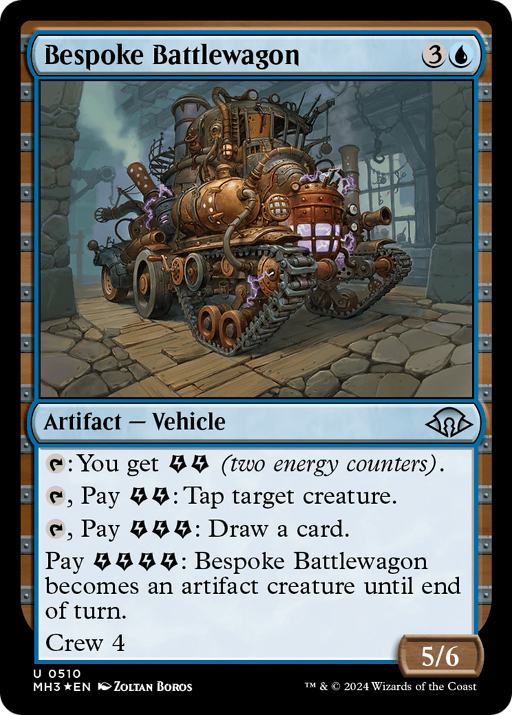 Bespoke Battlewagon (Ripple Foil) [Modern Horizons 3] | Exor Games Bridgewater