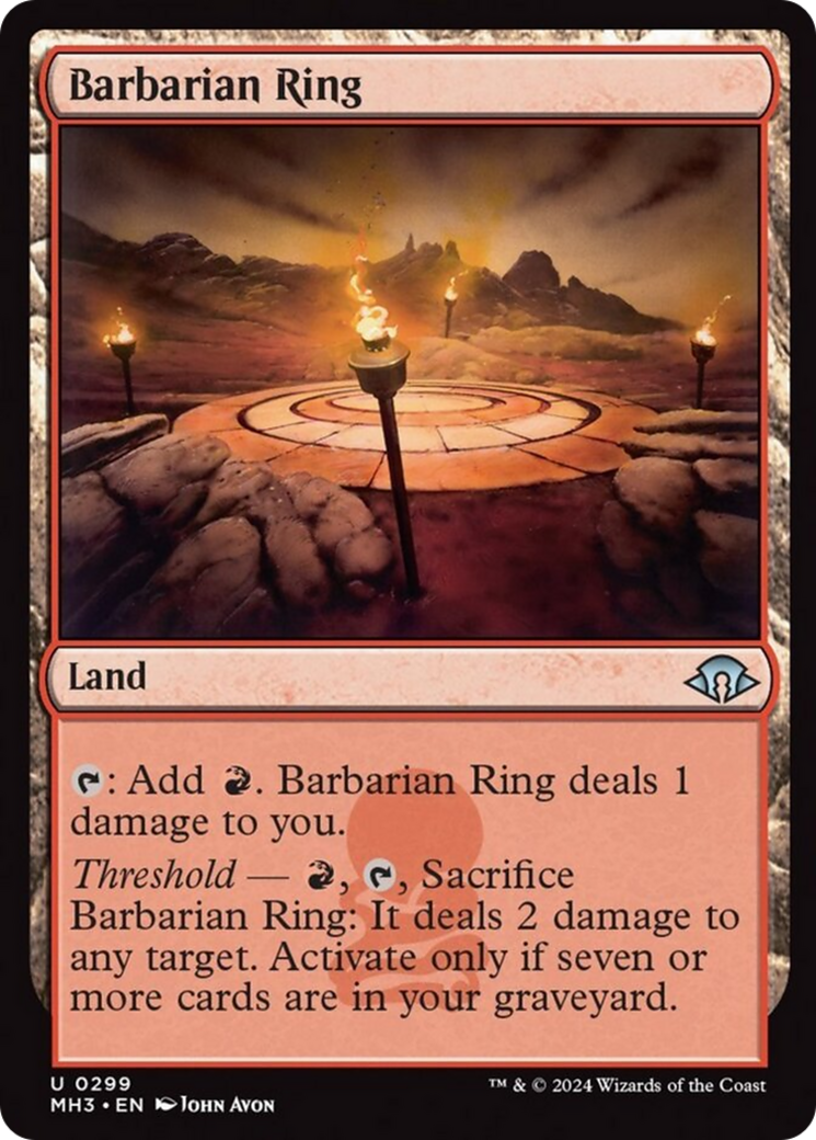 Barbarian Ring [Modern Horizons 3] | Exor Games Bridgewater