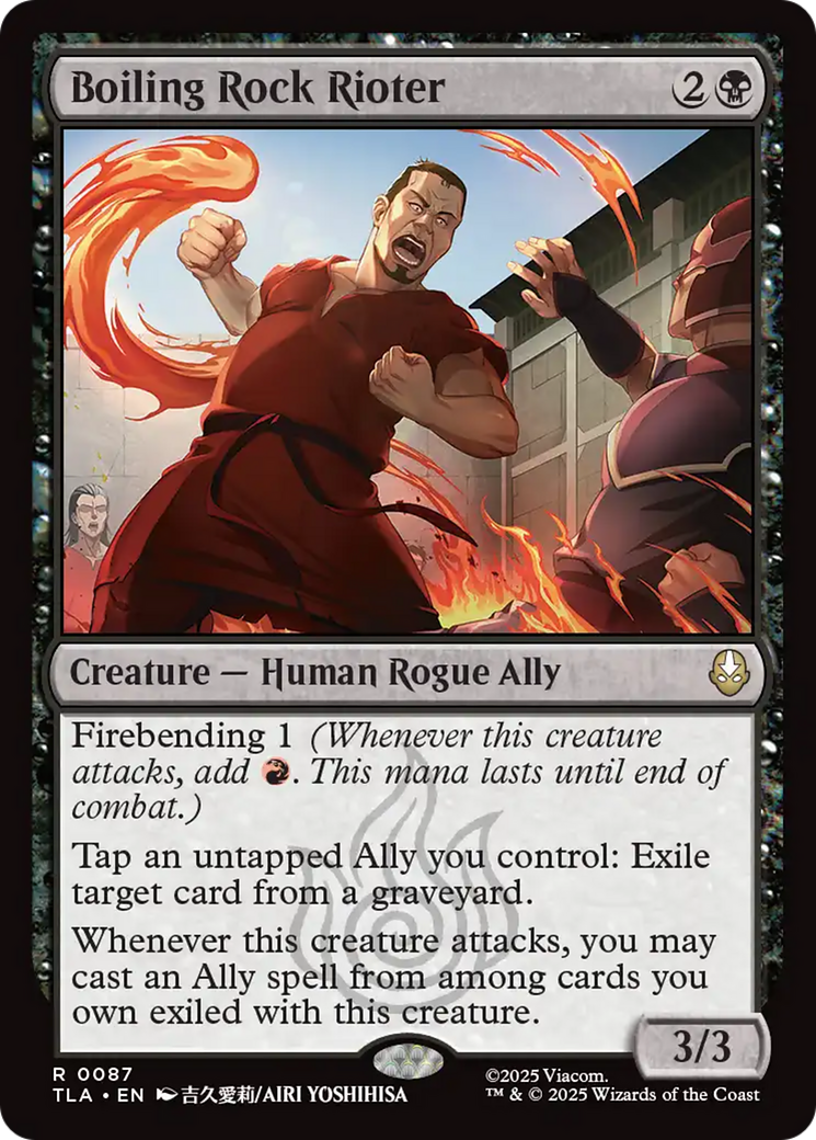 Boiling Rock Rioter [Avatar: The Last Airbender] | Exor Games Bridgewater